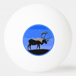 Karibik im Winter - Original Wildlife Art Tischtennisball