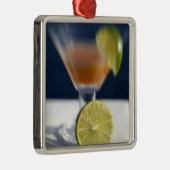 Karibik, Jungfrau Tropischer Rum-Punch Ornament Aus Metall (Rechts)