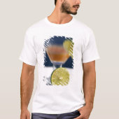 Karibik, Jungfrau Tropischer Rum-Punch T-Shirt (Vorderseite)