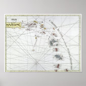 KARIBIK: KARTE, 1775 POSTER (Vorne)