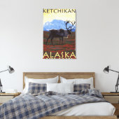 Karibik - Ketchikan, Alaska Leinwanddruck (Insitu (Schlafzimmer))