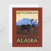 Karibik - Ketchikan, Alaska Postkarte (Vorne/Hinten)