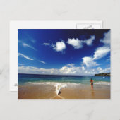 Karibik, Kleinere Antillen, Westindien, 2 Postkarte (Vorne/Hinten)