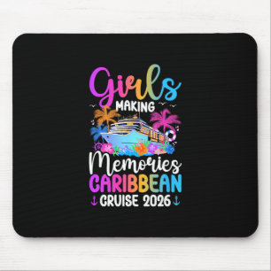 Karibik-Kreuzfahrt 2026 Mädchen-Reise Erinnerungen Mousepad