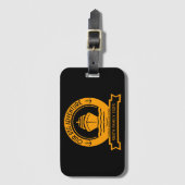 Karibik Kreuzfahrt Gepäckanhänger (Vorderseite Vertikal)