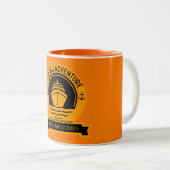 Karibik Kreuzfahrt Zweifarbige Tasse (VorderseiteRechts)