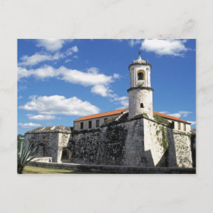Karibik, Kuba, Havanna. Alt-Havanna, Castillo Postkarte