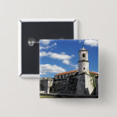 Karibik, Kuba, Havanna. Alte Havanna, Kastilien Button (Vorne & Hinten)