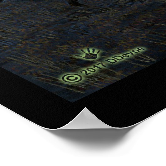 Karibik - Langer März Poster (Ecke)