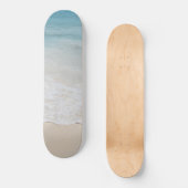 Karibik-Ozean-Strandglück 6 Skateboard (Vorderseite)