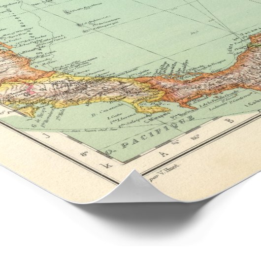 Karibik Poster (Ecke)