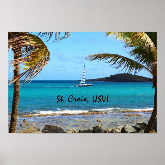 Karibik Poster (Vorne)