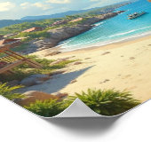 Karibik Poster (Ecke)