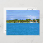 Karibik Postkarte (Vorne/Hinten)