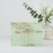 Karibik Postkarte (Stehend Vorderseite)
