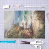 Karibik Rustikale Küstenmalerei Dekoupage Seidenpapier (Handwerk)