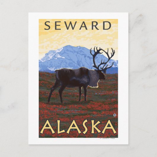 Karibik - Seward, Alaska Postkarte (Vorderseite)