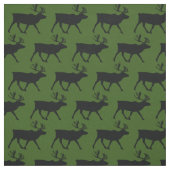 Karibik-Silhouetten grün Stoff (Muster)