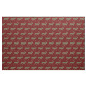 Karibik-Silhouetten Rot Stoff (Fat Quarter (45,7 x 55,9 cm))
