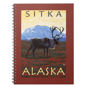 Karibik - Sitka, Alaska Notizblock