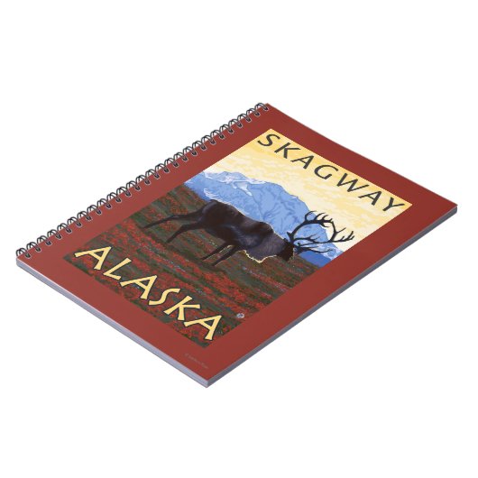Karibik - Skagway, Alaska Notizblock (Linke Seite)