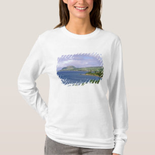 Karibik, St. Kitts, Roseau. Küste. T-Shirt