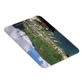 Karibik, St. Lucia, Soufriere. Boote in Magnet (Rechte Seite)