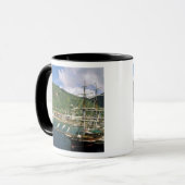 Karibik, St. Lucia, Soufriere. Boote in Tasse (Vorderseite Links)
