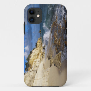 Karibik, St. Martin, Klippen am Cupecoy-Strand Case-Mate iPhone Hülle
