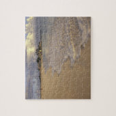 Karibik, St. Martin (St. Maarten). Maho Bay Puzzle (Vertikal)