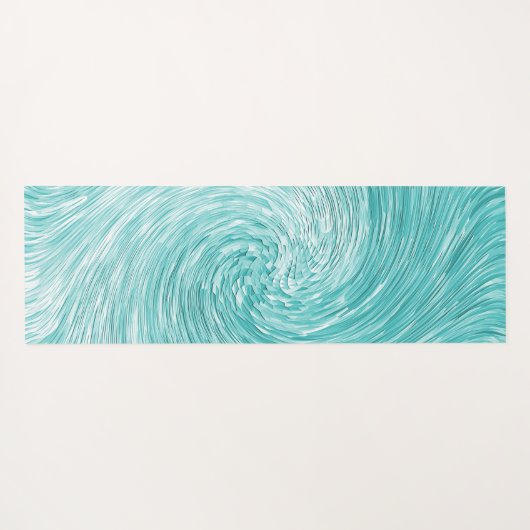 Karibik Swirl.......... Yogamatte (Rückseite (Horizontal))
