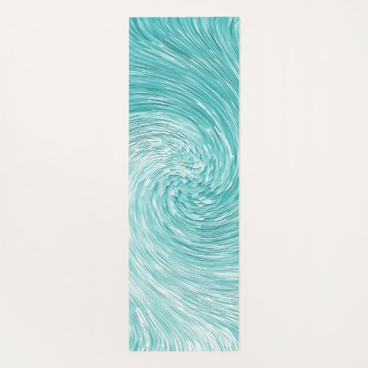 Karibik Swirl.......... Yogamatte (Rückseite)