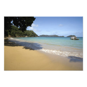 Karibik - Tobago - Strand entlang des Atlantiks Fotodruck