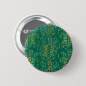 Karibik Tortuga Button (Vorne & Hinten)