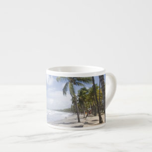 Karibik - Trinidad - Manzanilla Beach an Espressotasse