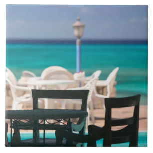 Karibik, TURKS- UND CAICOSINSELN, Grand Turk Islan Fliese