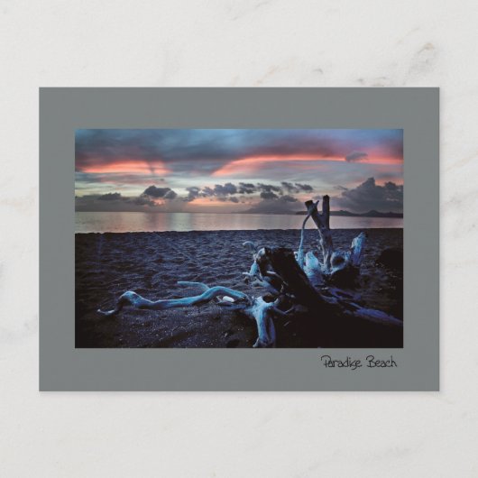 Karibik Twilight Postkarte (Vorderseite)