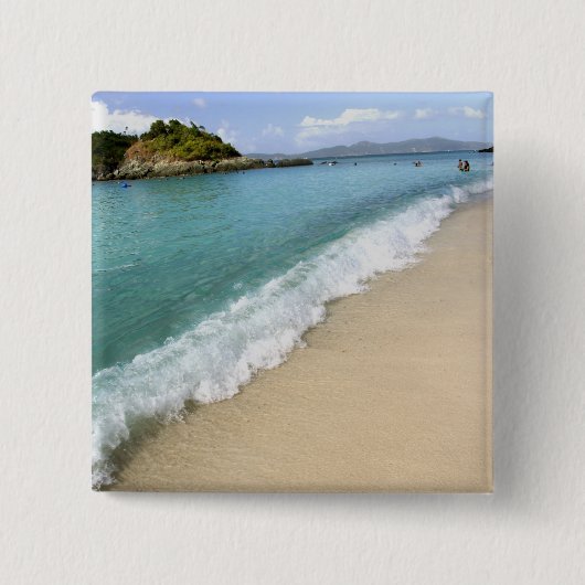 Karibik, U.S. Jungfrau Islands, St. John, Button (Vorderseite)