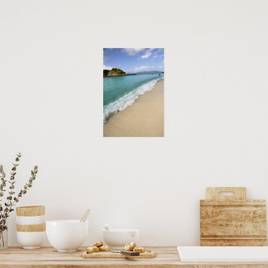 Karibik, U.S. Jungfrau Islands, St. John Poster (Küche)