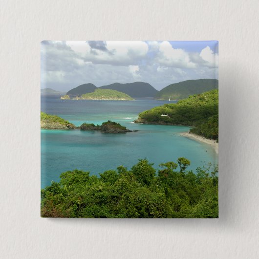 Karibik, U.S. Jungfrau Islands, St. John, Trunk 2 Button (Vorderseite)