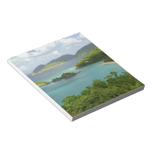 Karibik, U.S. Jungfrau Islands, St. John, Trunk 2 Notizblock (angewinkelt)