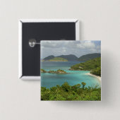 Karibik, U.S. Jungfrau Islands, St. John, Trunk Button (Vorne & Hinten)