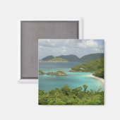 Karibik, U.S. Jungfrau Islands, St. John, Trunk Magnet (Vorderseite/Rückseite)