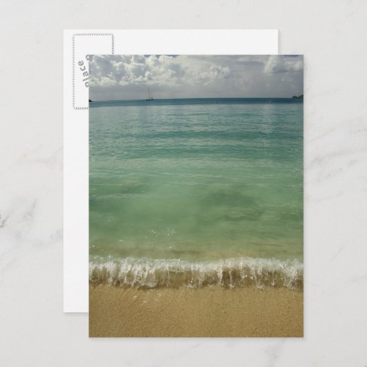 Karibik, U.S. Jungfrau Islands, St.Thomas, 4 Postkarte (Vorne/Hinten)