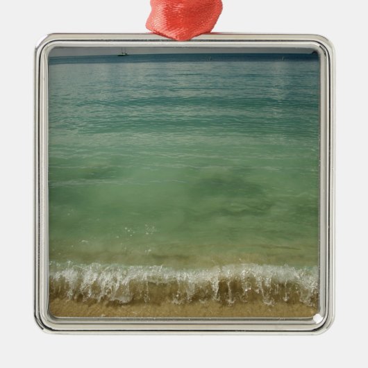 Karibik, U.S. Jungfrau Islands, St.Thomas, 4 Silbernes Ornament (Vorne)