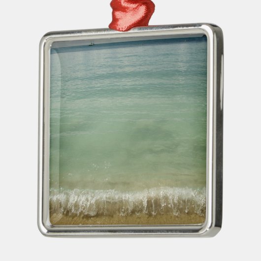 Karibik, U.S. Jungfrau Islands, St.Thomas, 4 Silbernes Ornament (Links)