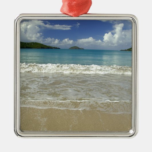 Karibik, U.S. Jungfrau Islands, St.Thomas, 6 Silbernes Ornament (Vorne)