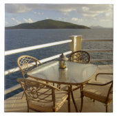 Karibik, U.S. Jungfrau Islands, St. Thomas.Ansehen Fliese (Vorderseite)