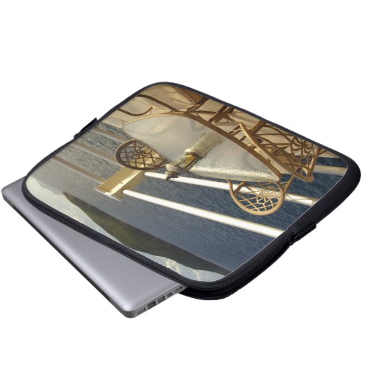 Karibik, U.S. Jungfrau Islands, St. Thomas.Ansehen Laptopschutzhülle (Vorne Knopf)