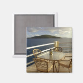 Karibik, U.S. Jungfrau Islands, St. Thomas Ansehen Magnet (Vorderseite/Rückseite)